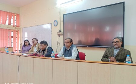 Panel discussion on Union Budget 2023-24  was held in the Department of Economics, Assam University