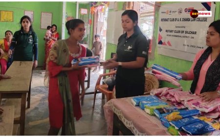 Awareness programme  regarding Usage of sanitary pads during periods